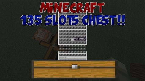 minecraft chest slots
